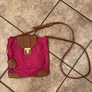 Tory Burch Nylon & Leather Crossbody